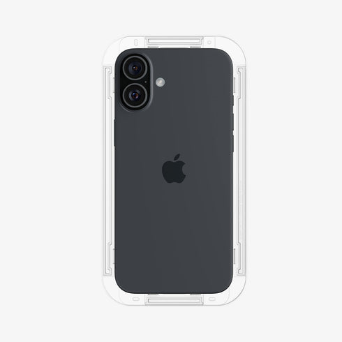 מגן מסך לסדרת אייפון 16 מבית Spigen GLAS.tR EZ Fit
